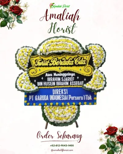 Papan Bunga Duka di Salatiga