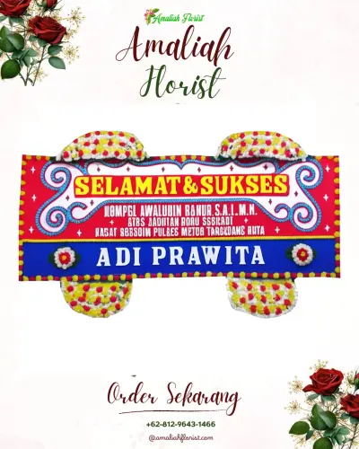 Karangan Bunga Ucapan Selamat di Salatiga